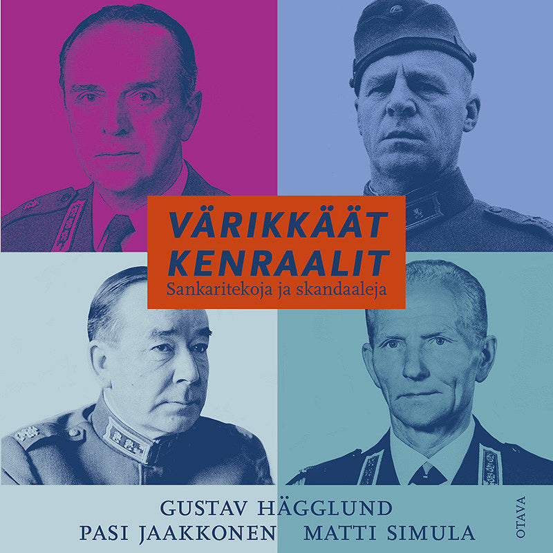 Värikkäät kenraalit – Ljudbok