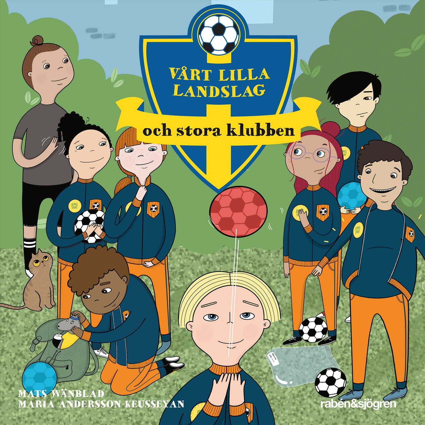 Vårt lilla landslag och stora klubben – Ljudbok