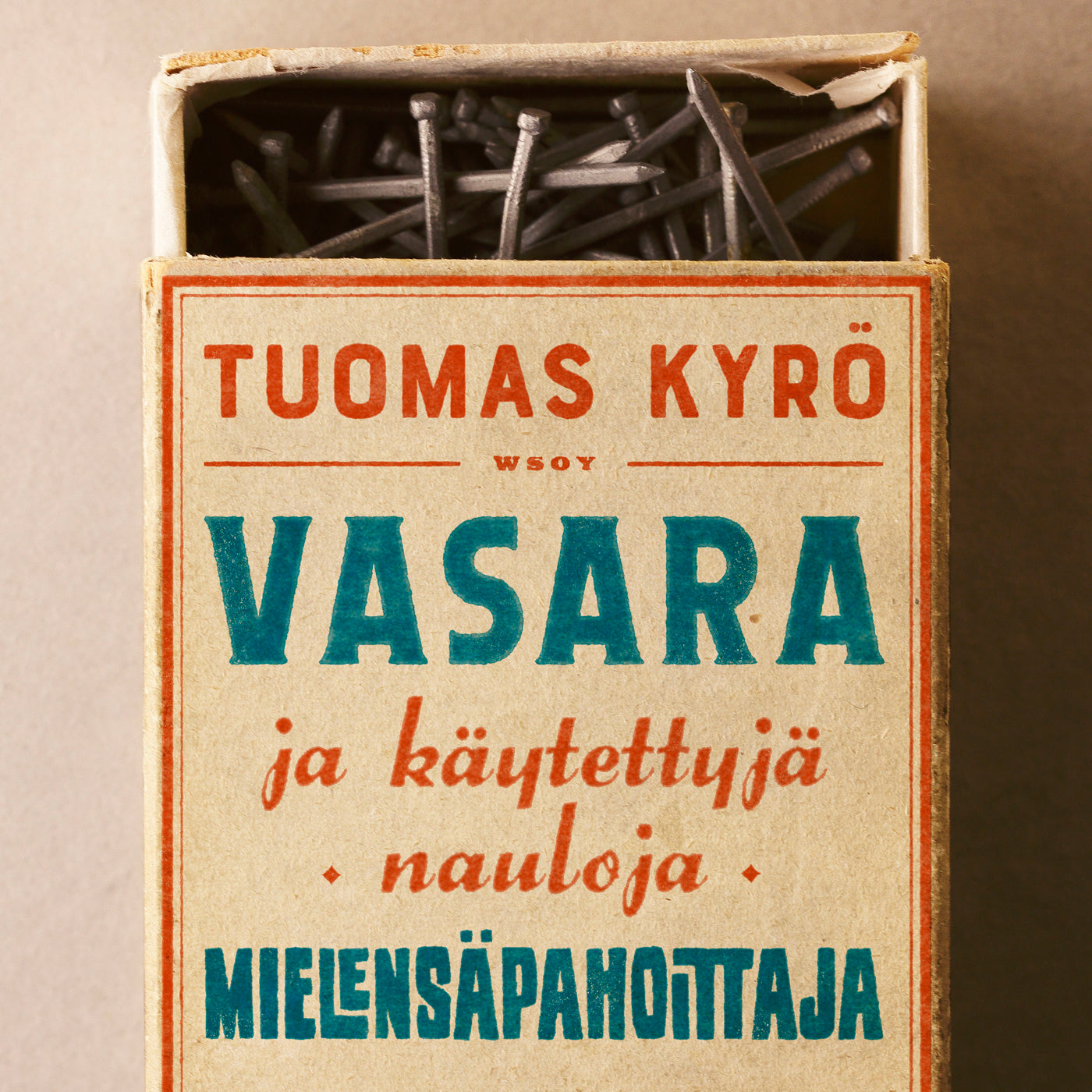 Vasara ja käytettyjä nauloja, Mielensäpahoittaja – Ljudbok