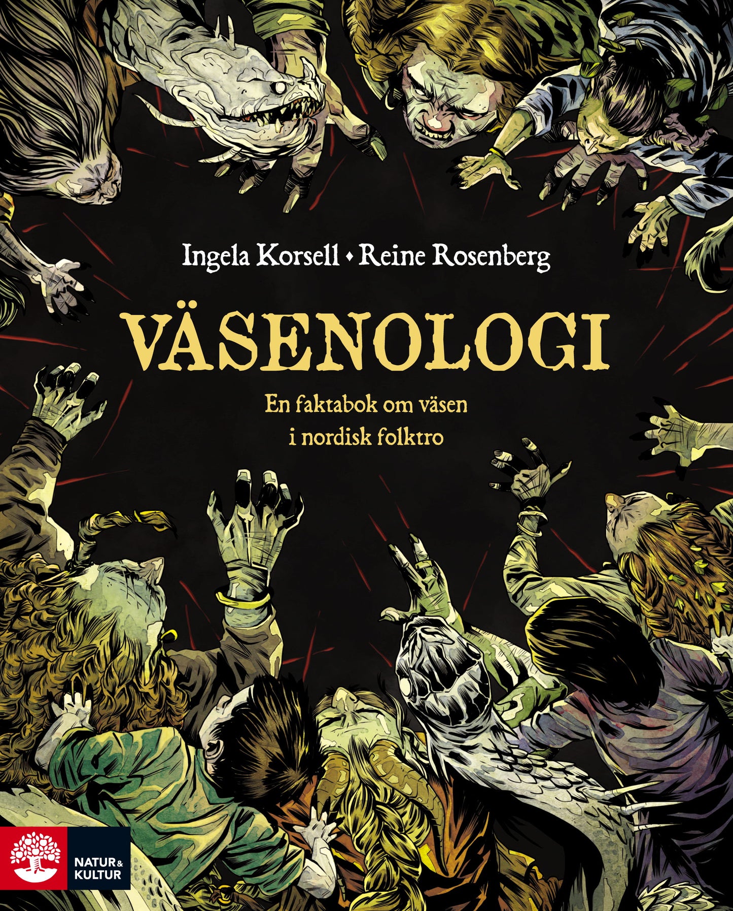 Väsenologi : en lättbegriplig vetenskapligt grundad faktabok om väsen i nordisk folktro – E-bok