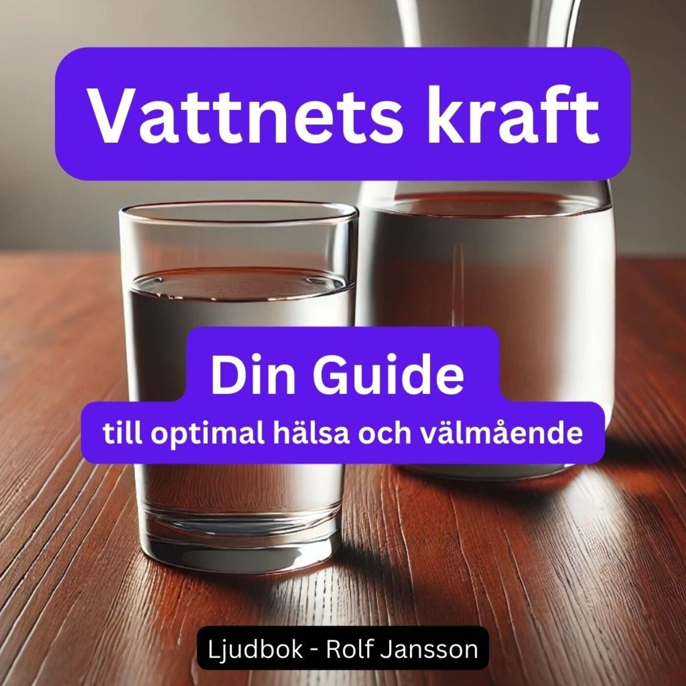Vattnets Kraft: Din Guide till Optimal Hälsa och Välmående – Ljudbok