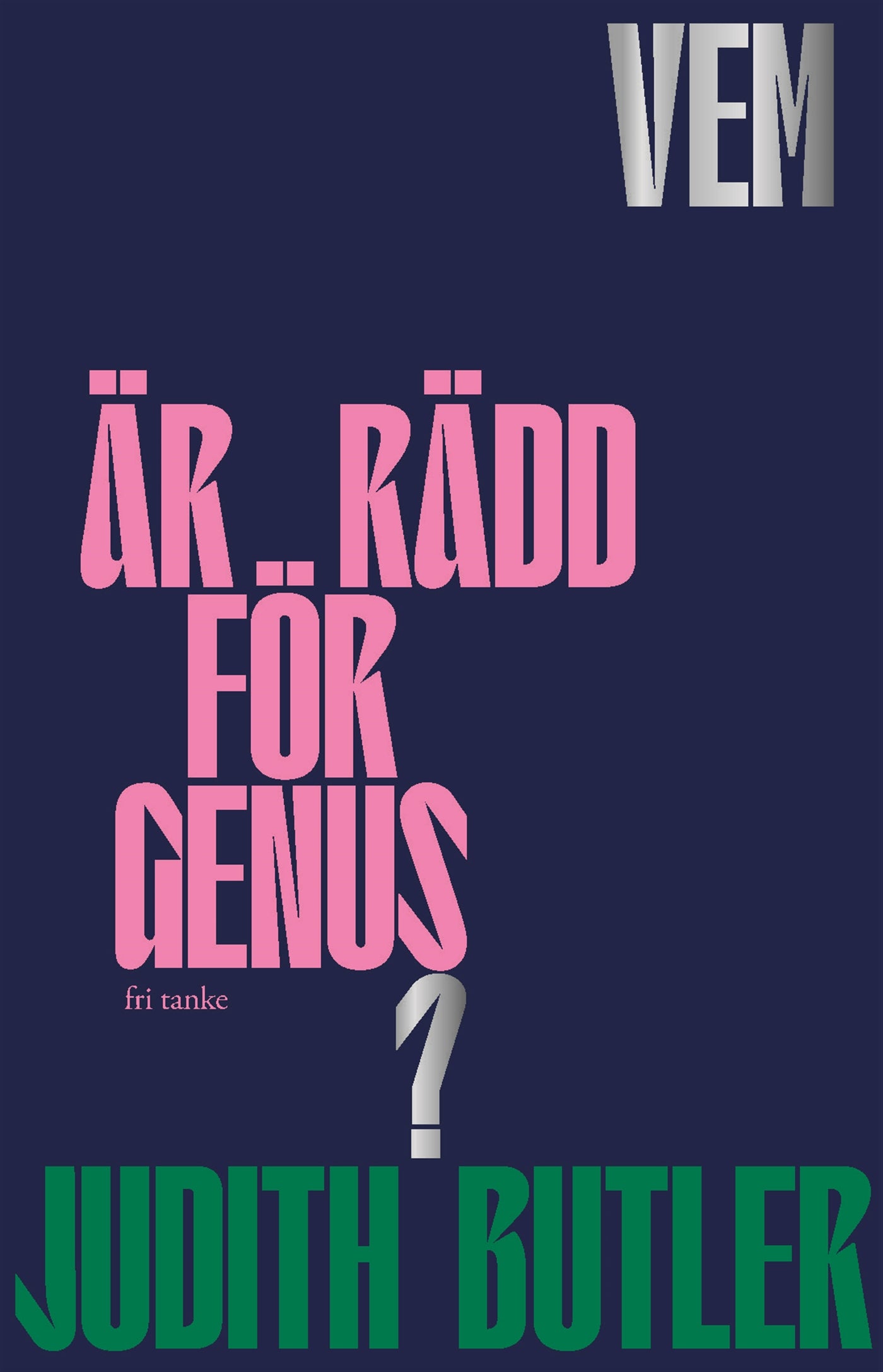 Vem är rädd för genus? – E-bok