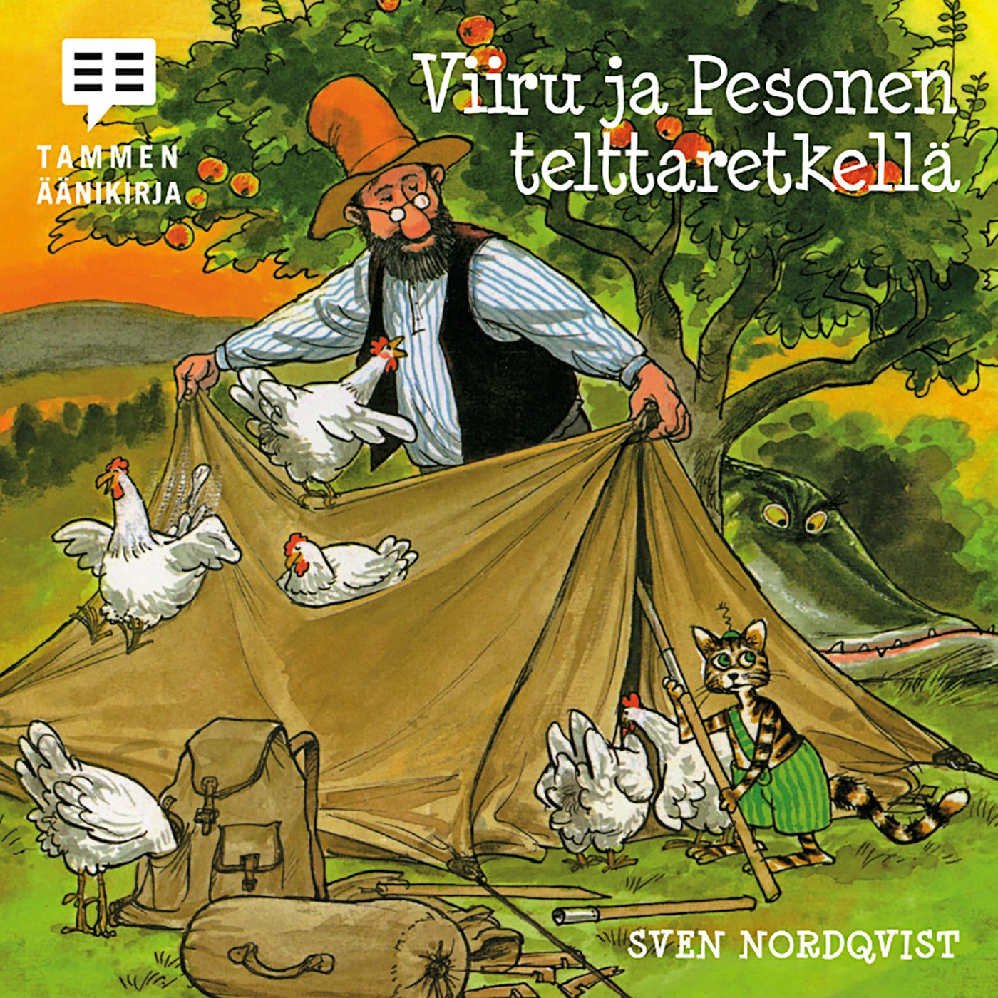 Viiru ja Pesonen telttaretkellä – Ljudbok