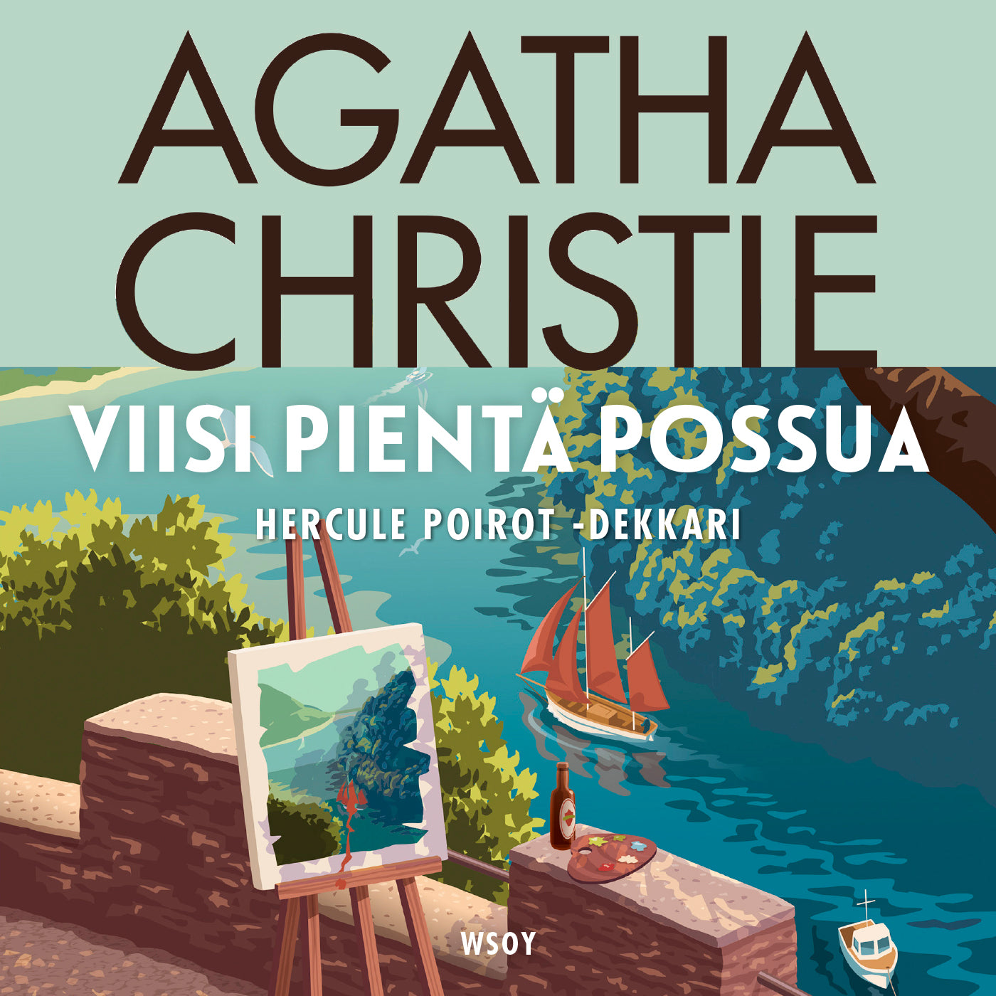 Viisi pientä possua – Ljudbok