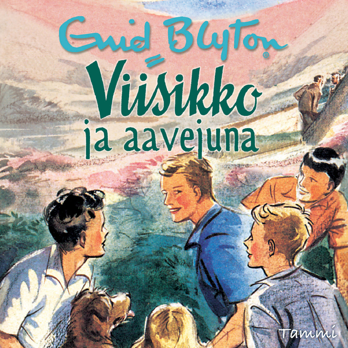 Viisikko ja aavejuna – Ljudbok