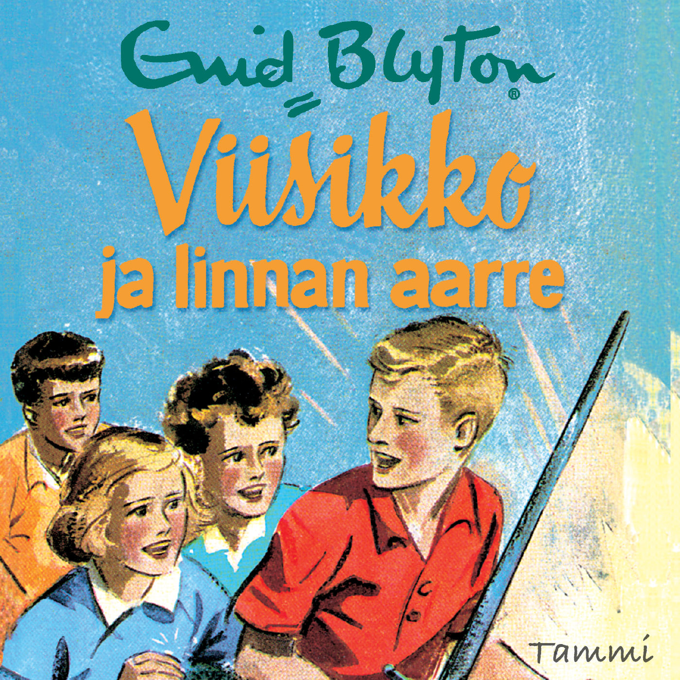 Viisikko ja linnan aarre – Ljudbok
