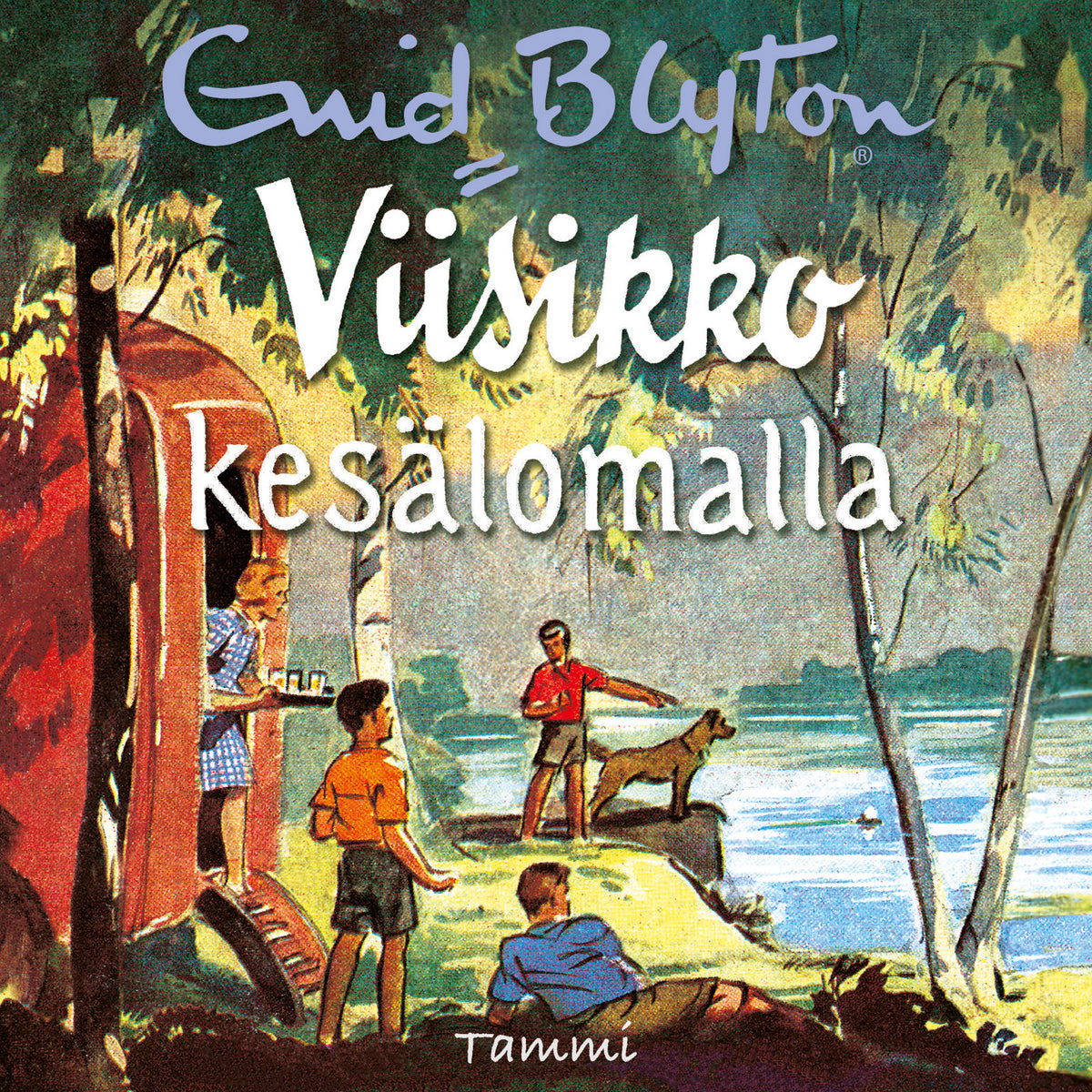Viisikko kesälomalla – Ljudbok