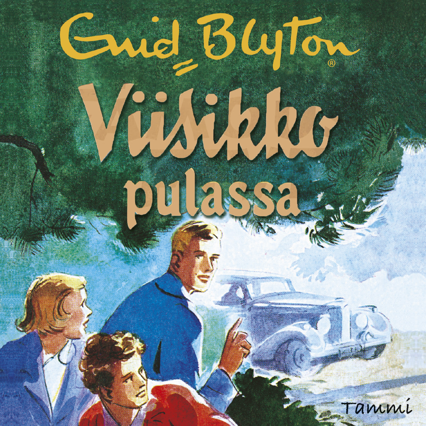Viisikko pulassa – Ljudbok