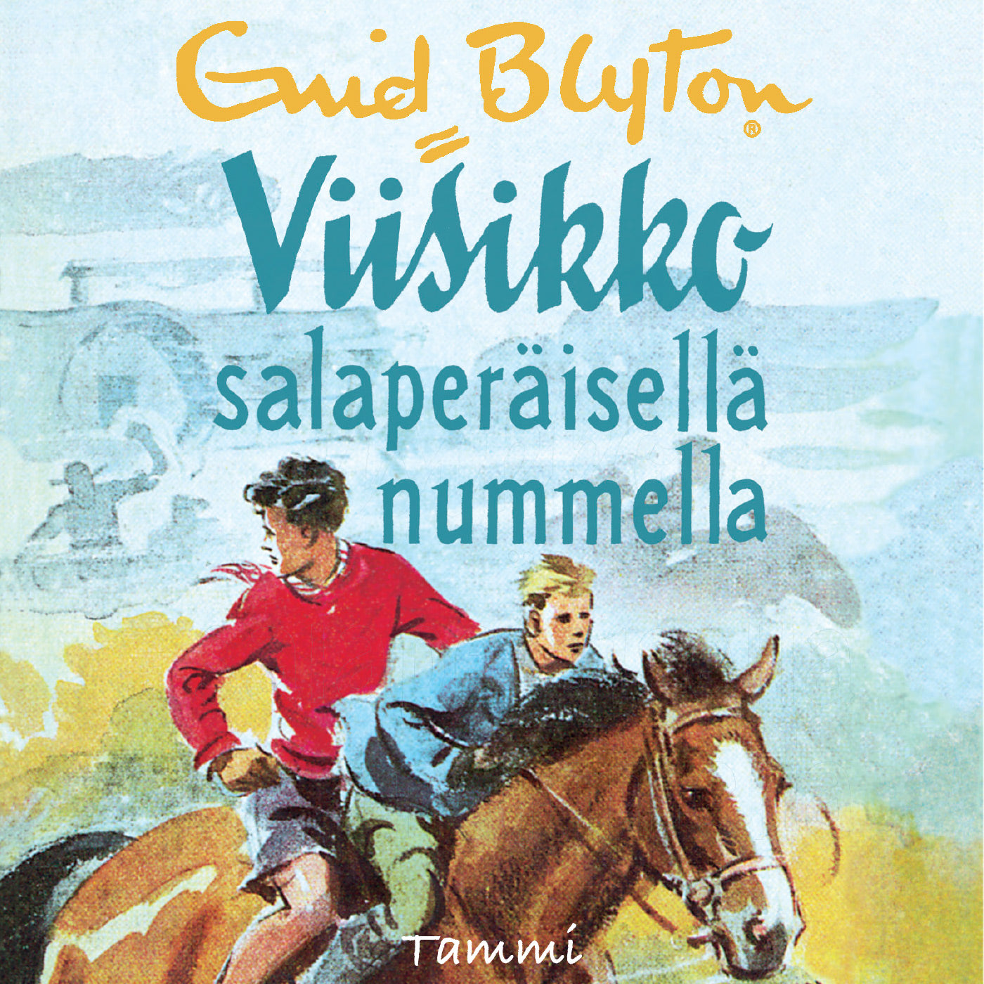 Viisikko salaperäisellä nummella – Ljudbok