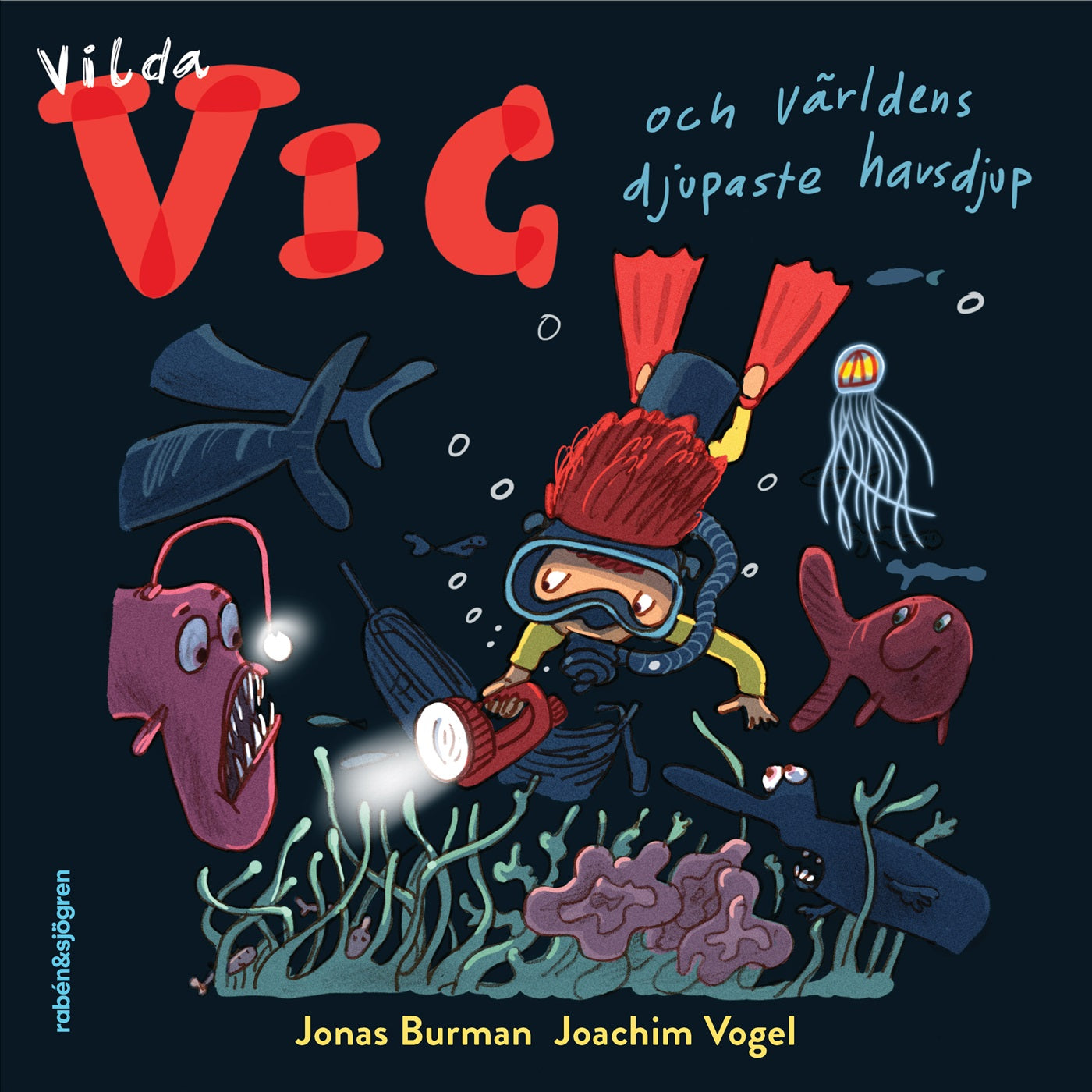 Vilda Vic och världens djupaste havsdjup – Ljudbok