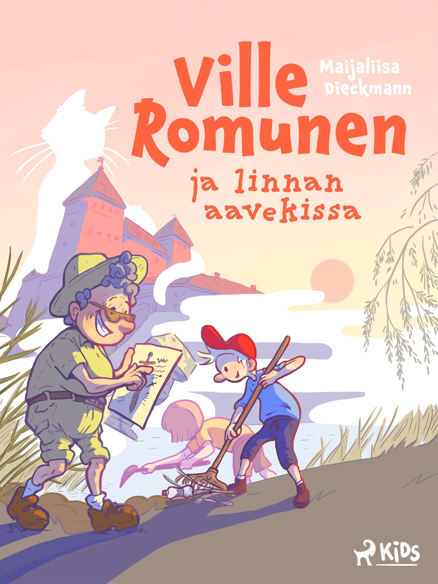 Ville Romunen ja linnan aavekissa – E-bok