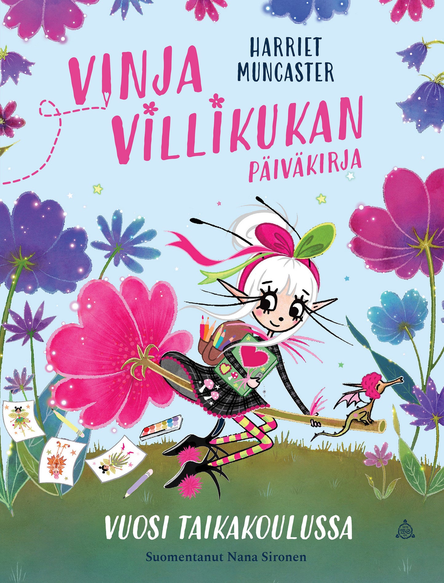 Vinja Villikukan päiväkirja: Vuosi taikakoulussa – E-bok