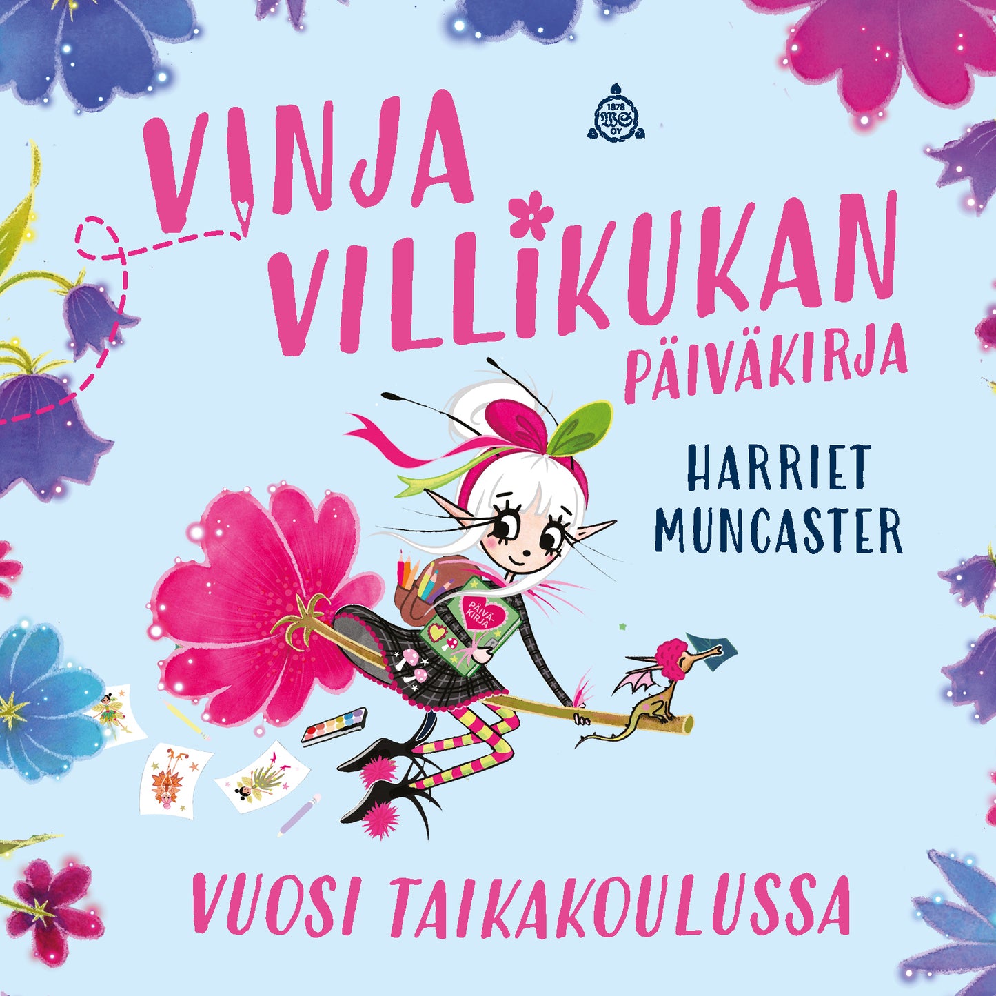 Vinja Villikukan päiväkirja: Vuosi taikakoulussa – Ljudbok