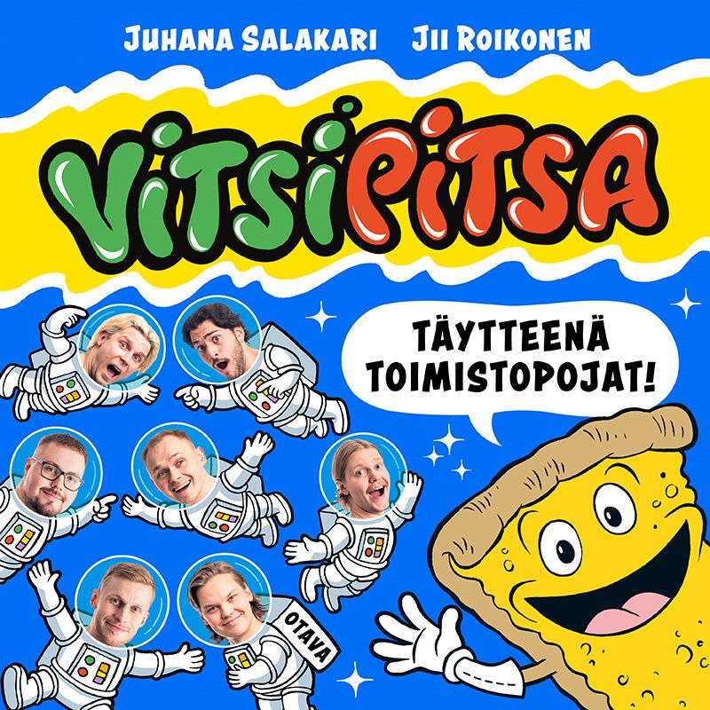 Vitsipitsa - täytteenä Toimistopojat – Ljudbok
