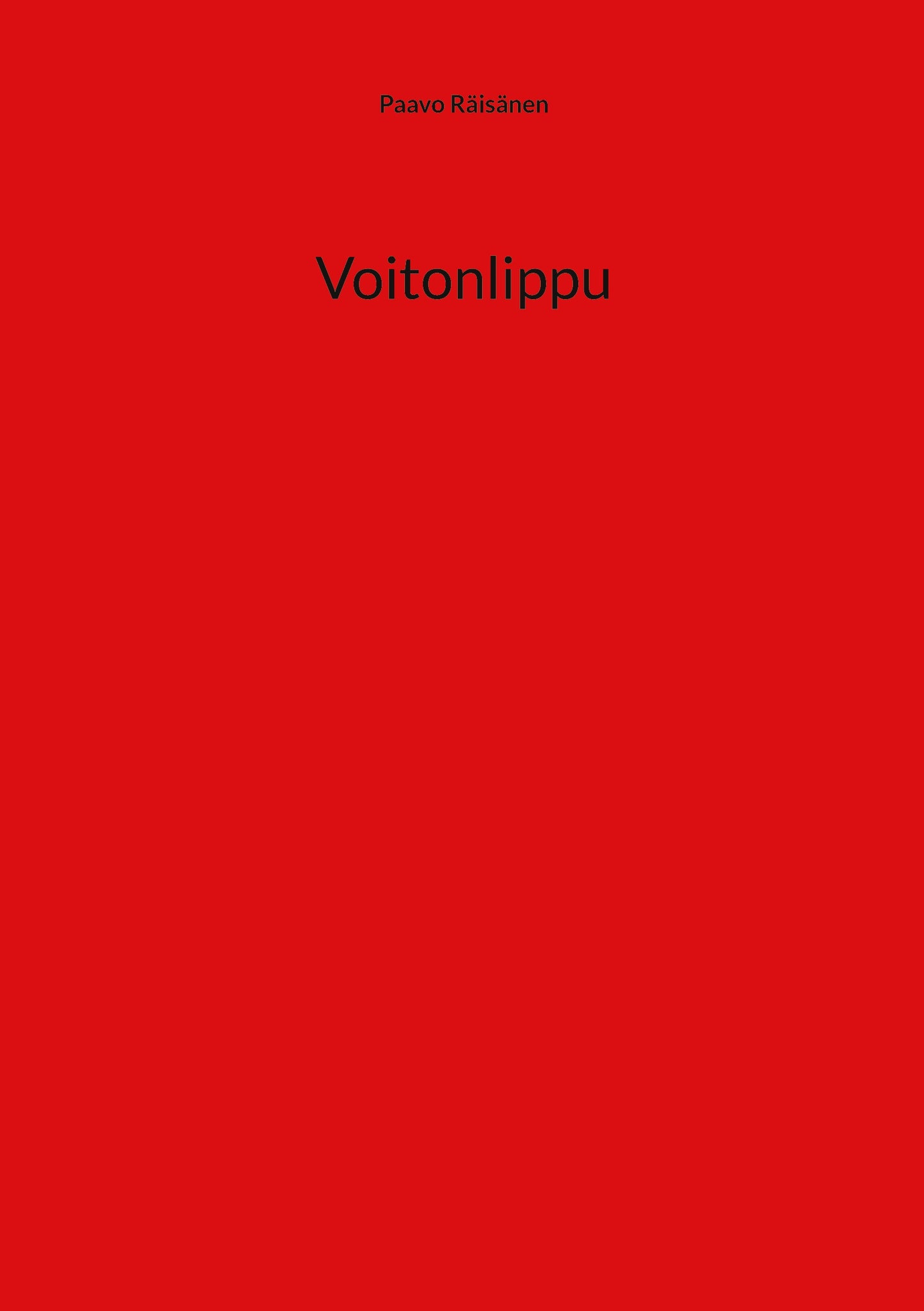Voitonlippu – E-bok