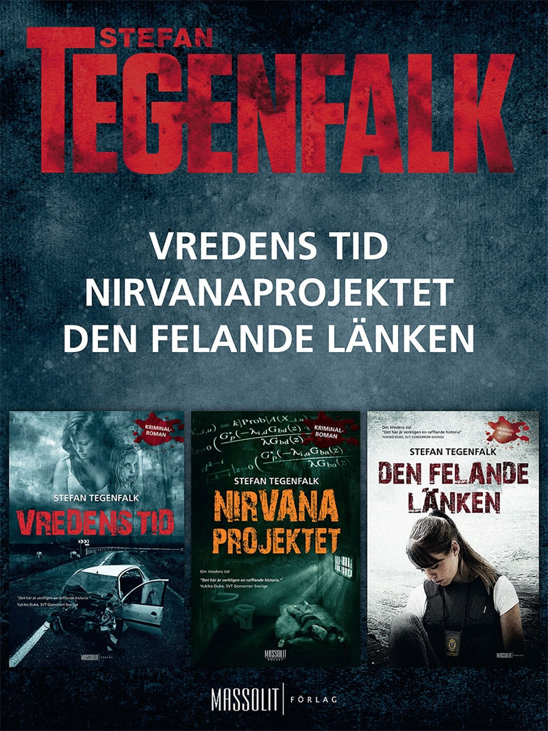 Vredens tid ; Nirvanaprojektet ; Den felande länken – E-bok