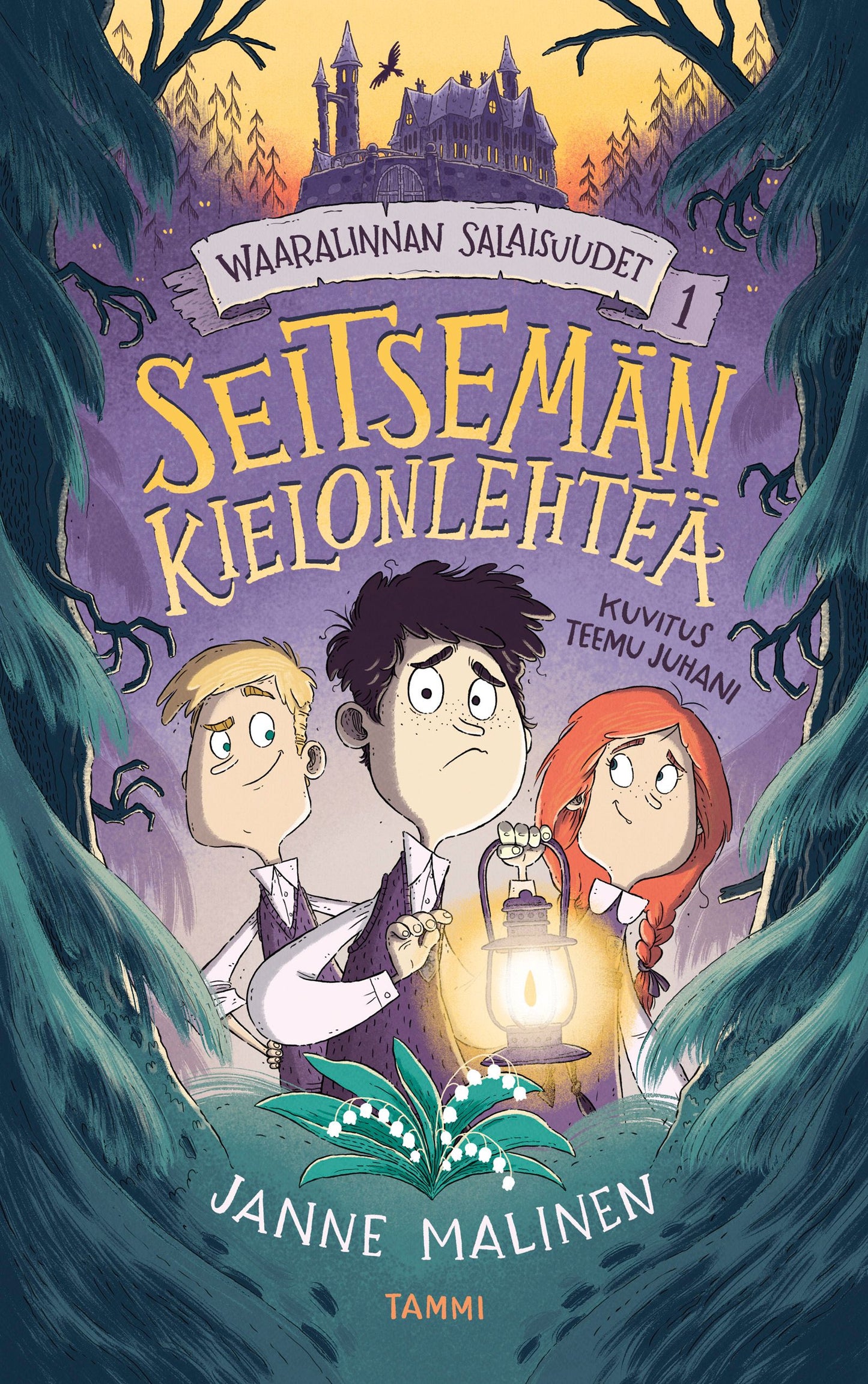 Waaralinnan salaisuudet 1. Seitsemän kielonlehteä – E-bok