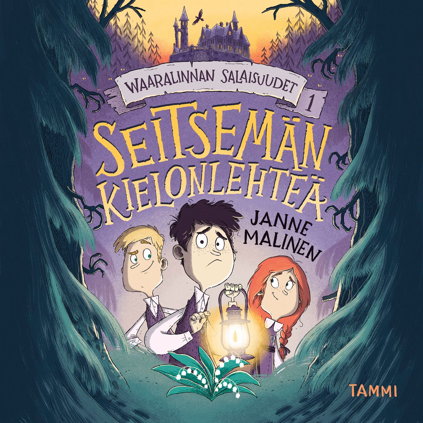 Waaralinnan salaisuudet 1. Seitsemän kielonlehteä – Ljudbok