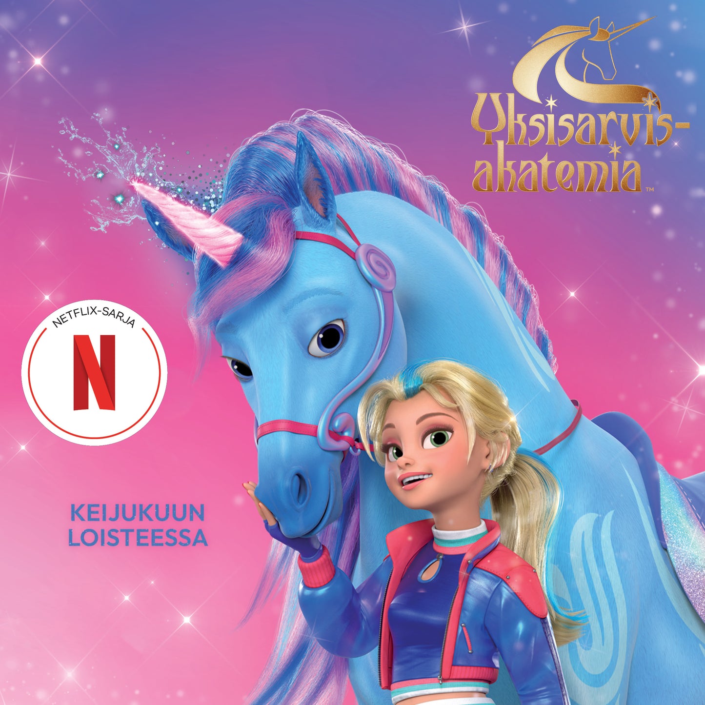 Yksisarvisakatemia - Keijukuun loisteessa – Ljudbok