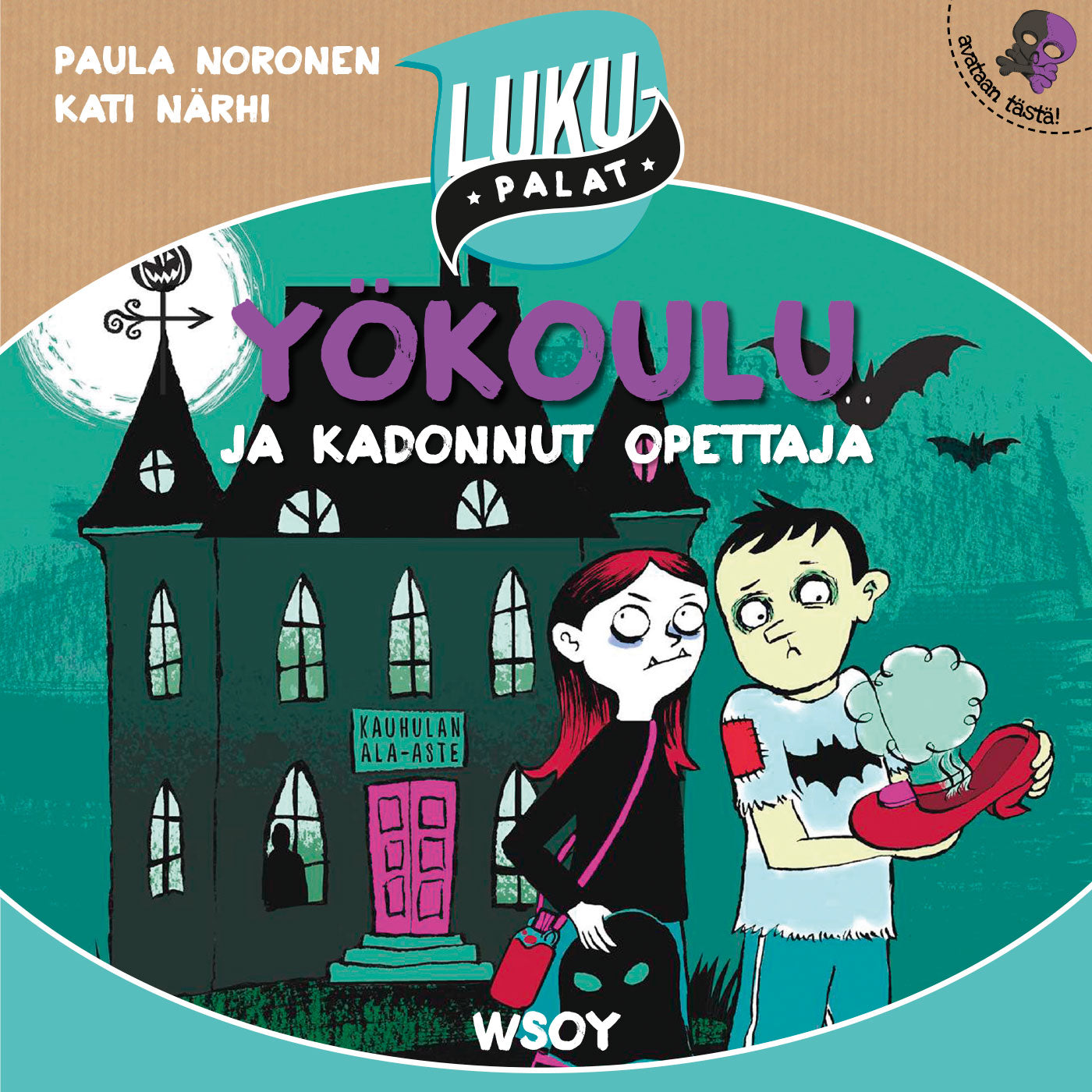 Yökoulu ja kadonnut opettaja – Ljudbok