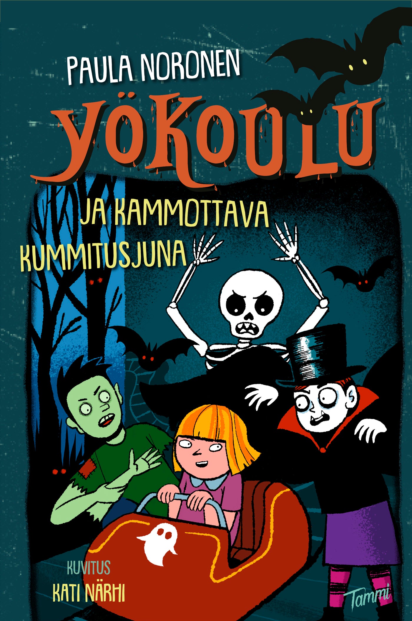 Yökoulu ja kammottava kummitusjuna – E-bok