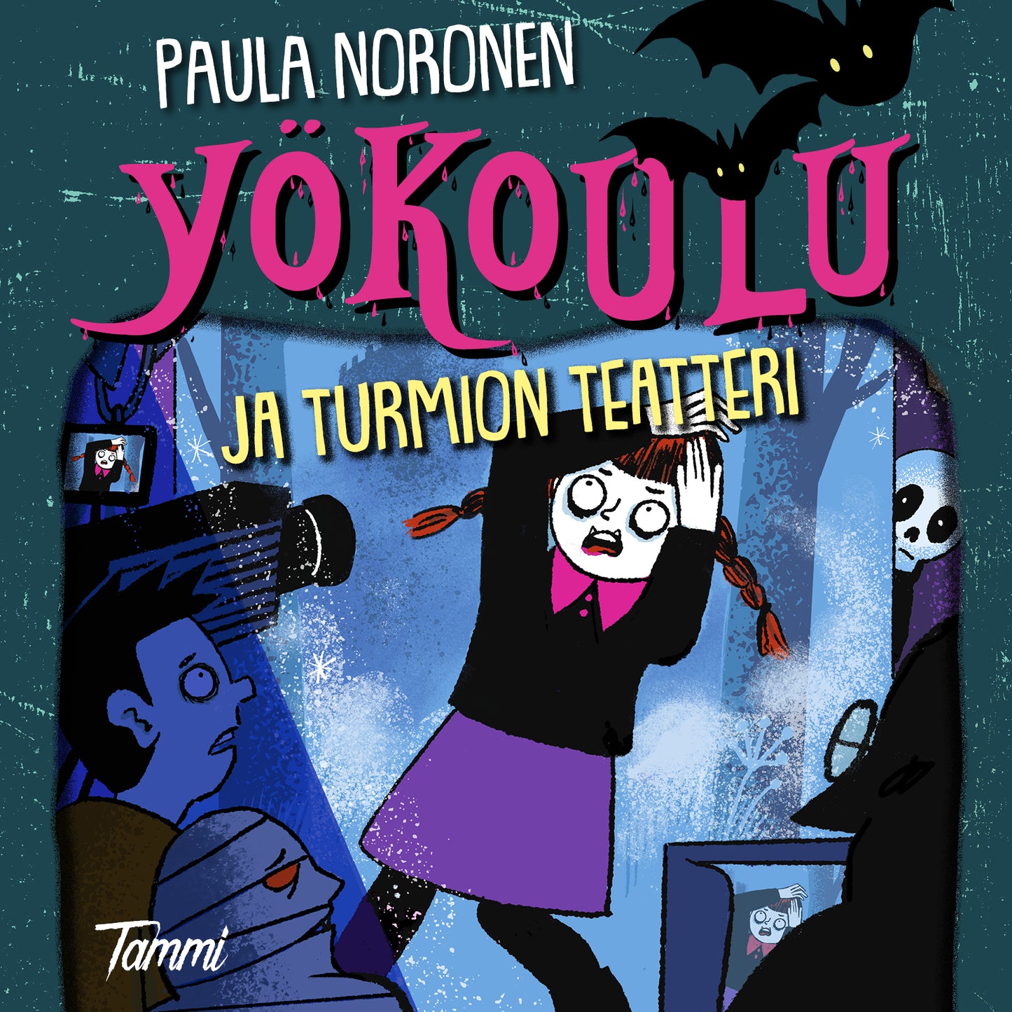 Yökoulu ja turmion teatteri – Ljudbok