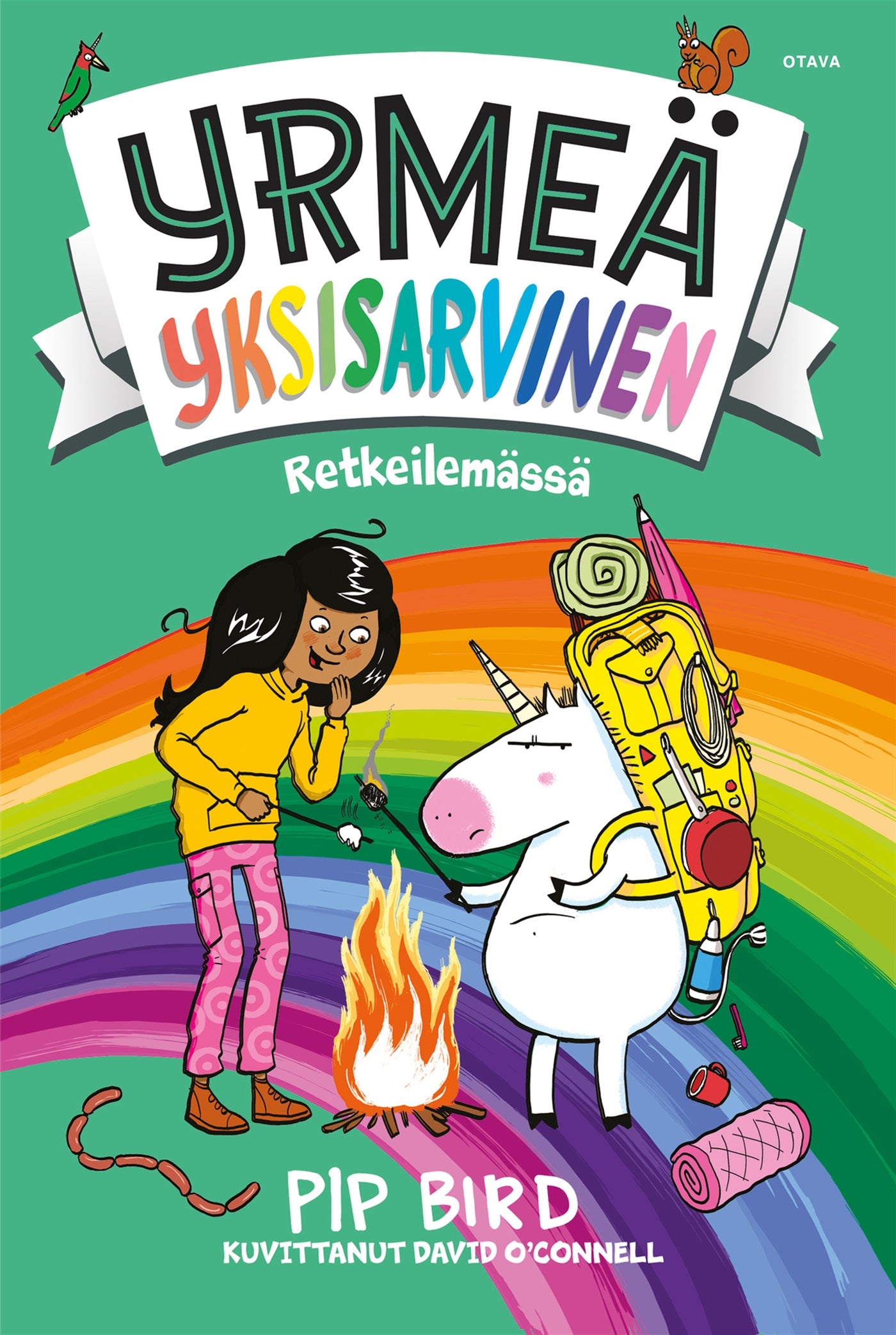 Yrmeä yksisarvinen retkeilemässä – E-bok