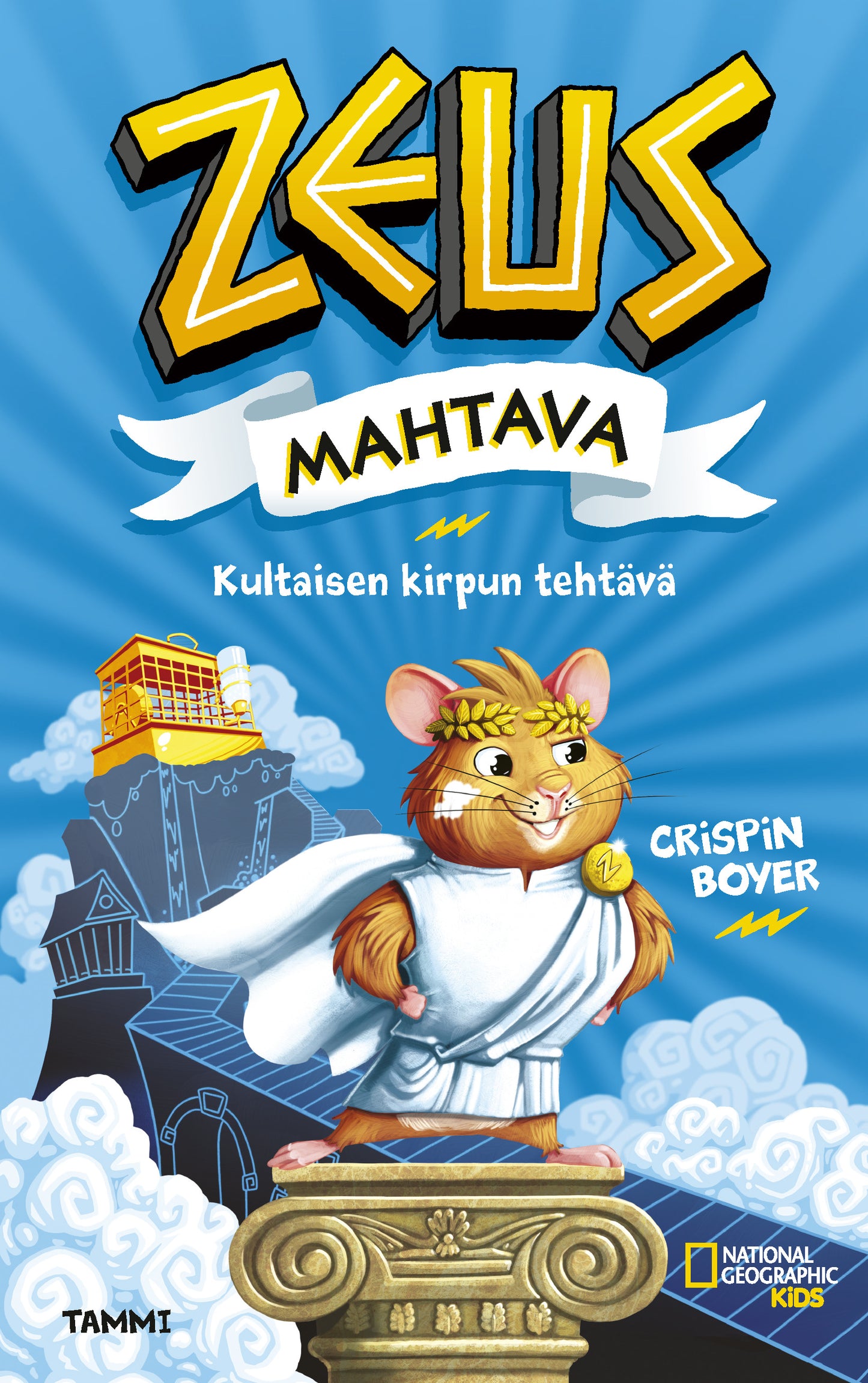 Zeus Mahtava 1. Kultaisen kirpun tehtävä – E-bok