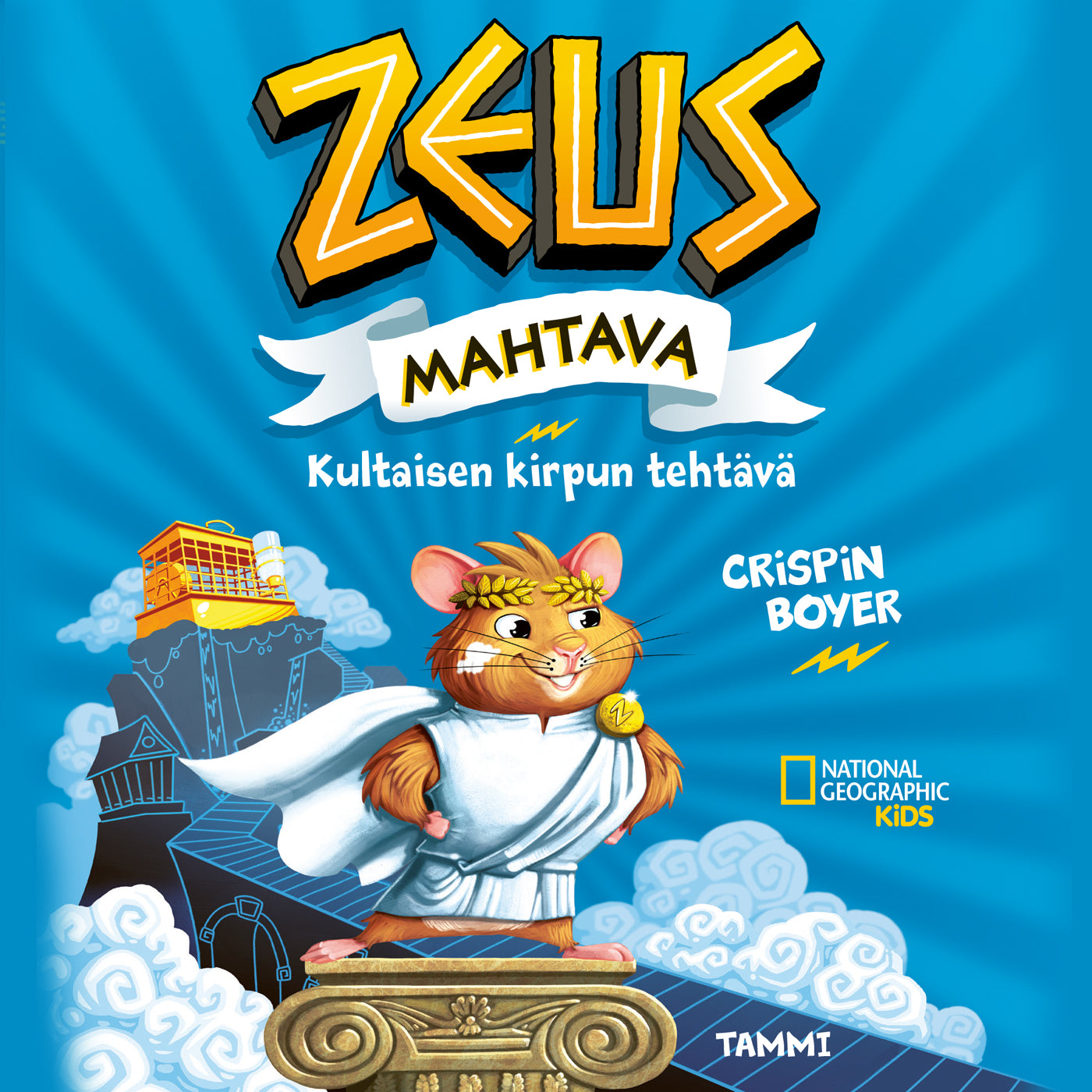 Zeus Mahtava 1. Kultaisen kirpun tehtävä – Ljudbok