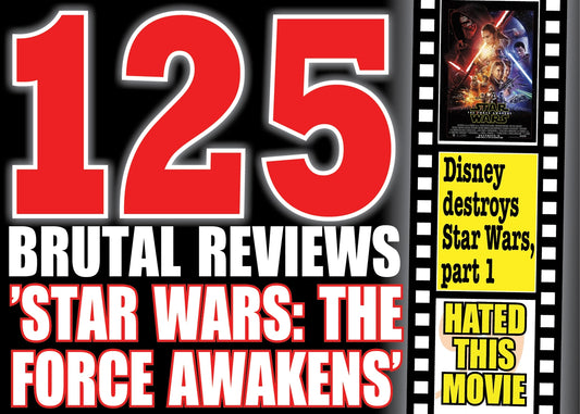 125 vicious reviews of ”Star Wars: The Force Awakens” – E-bok