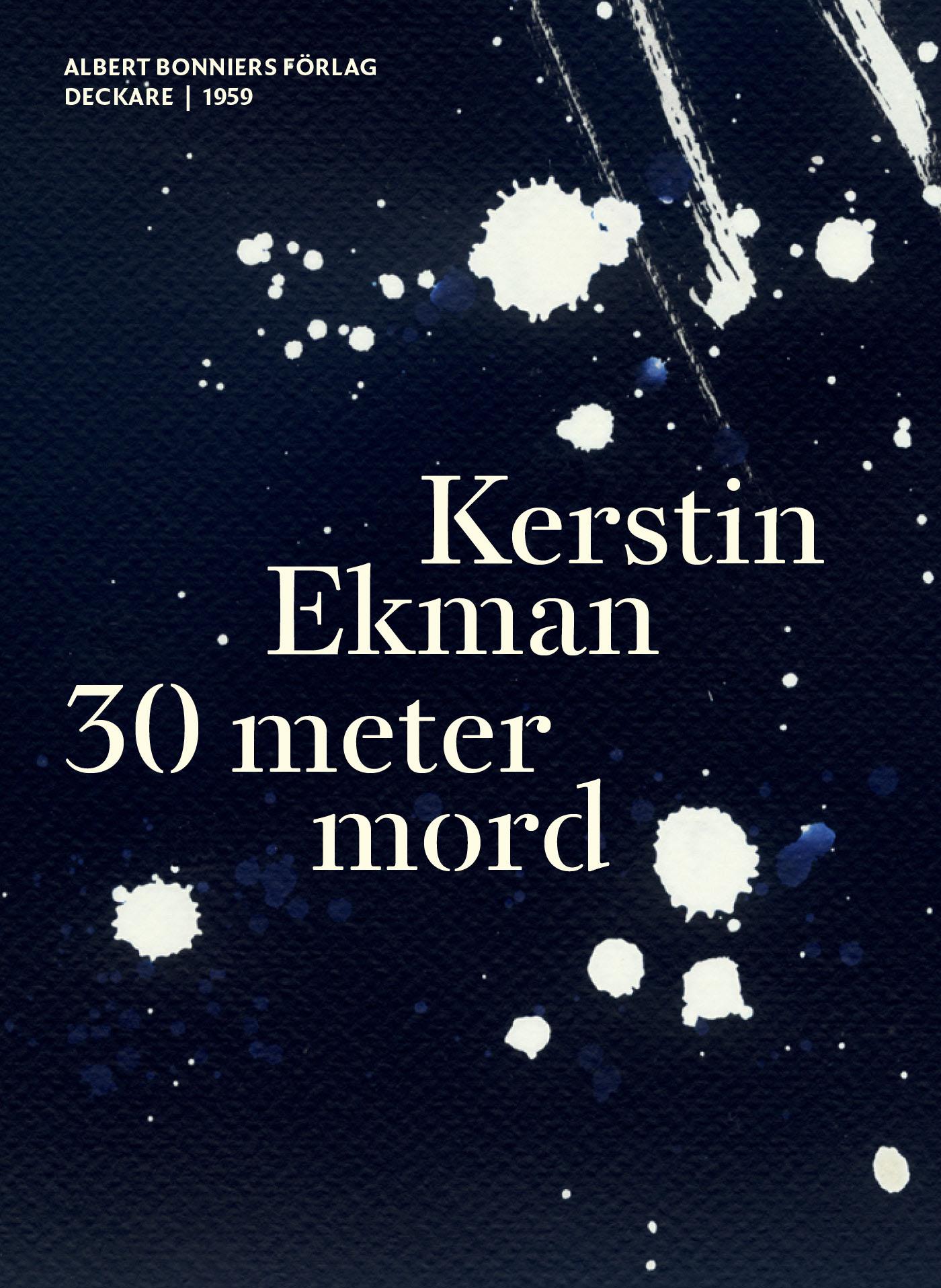 30 meter mord – E-bok