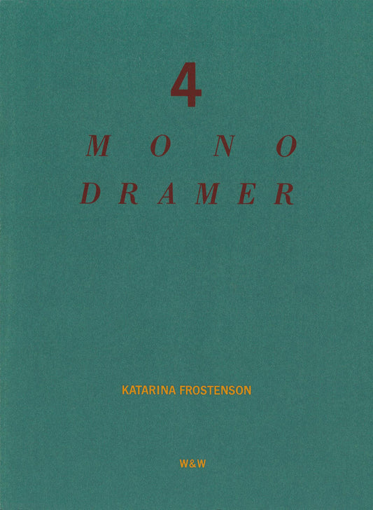 4 monodramer – E-bok