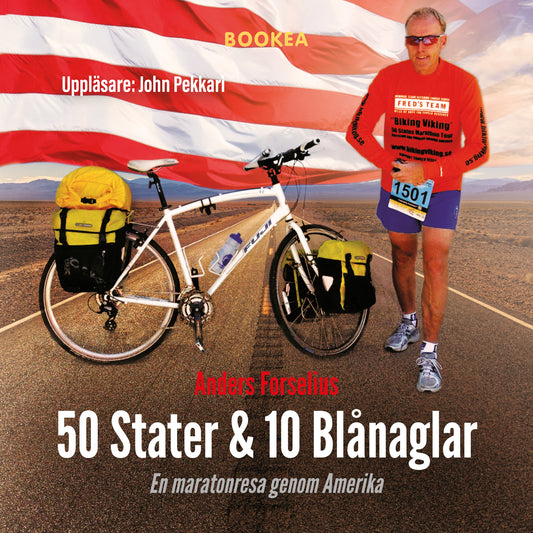 50 Stater & 10 Blånaglar : en maratonresa genom Amerika – Ljudbok