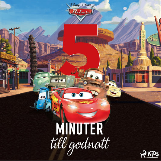 5 minuter till godnatt - Bilar – Ljudbok