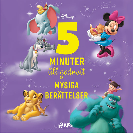 5 minuter till godnatt – Mysiga berättelser – Ljudbok
