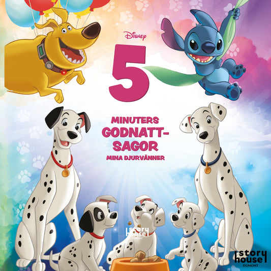 5-minuters godnattsagor. Mina djurvänner – Ljudbok