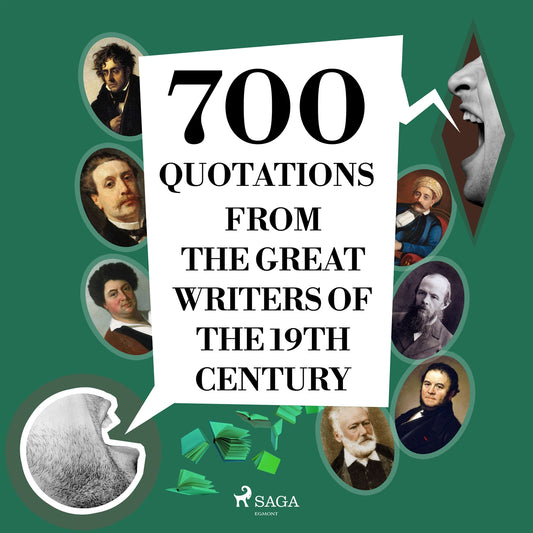 700 Quotations from the Great Writers of the 19th Century – Ljudbok