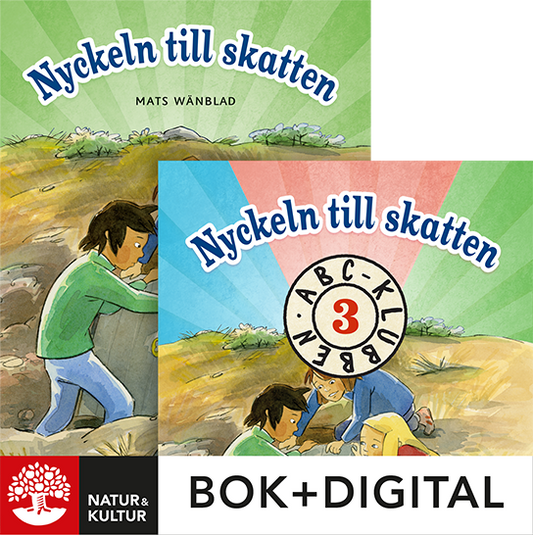 ABC-klubben åk 3 Läsebok B Paket Bok+ Digital