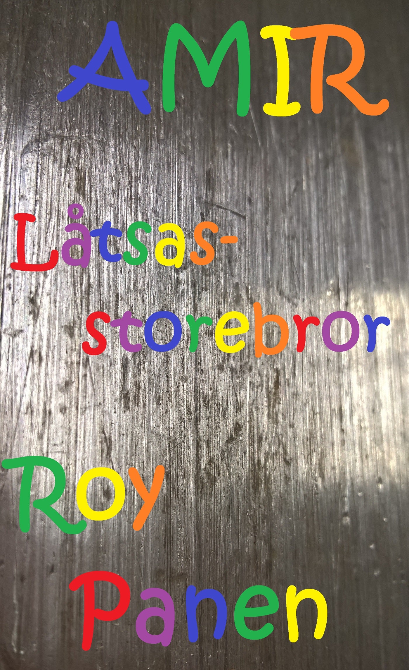 AMIR Låtsasstorebror – Ljudbok