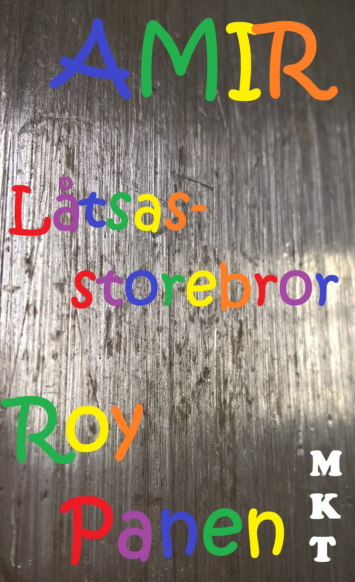 AMIR Låtsasstorebror (mycket kort text)  – Ljudbok