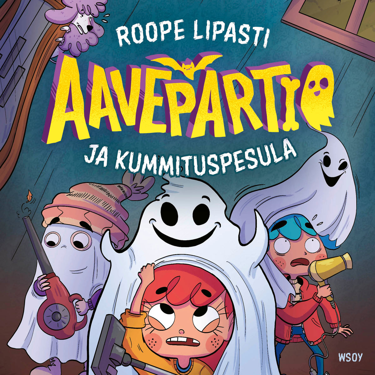 Aavepartio ja kummituspesula – Ljudbok