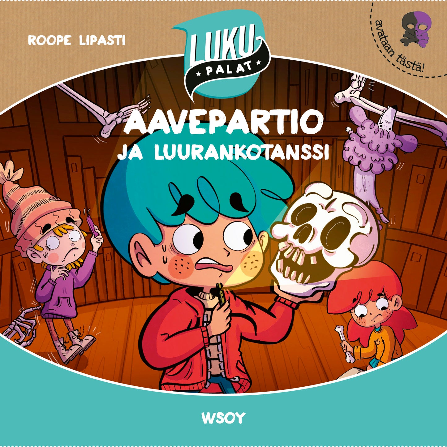 Aavepartio ja luurankotanssi – Ljudbok