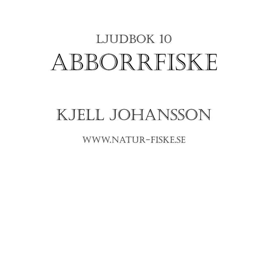 Abborrfiske – Ljudbok