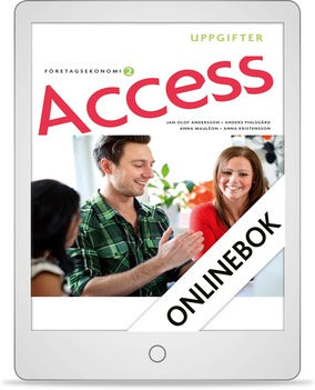 Access Företagsekonomi 2, Uppgiftsbok Onlinebok (12 mån)
