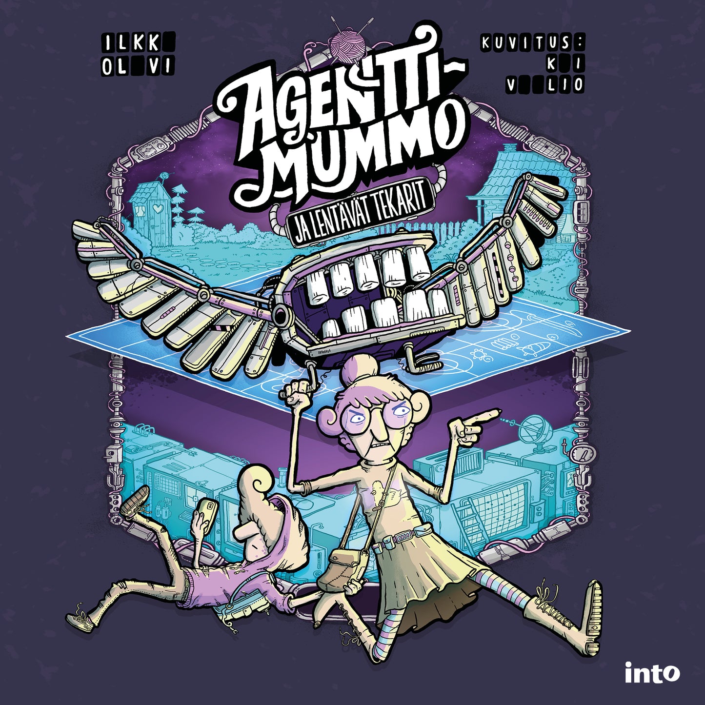 Agenttimummo ja lentävät tekarit – Ljudbok