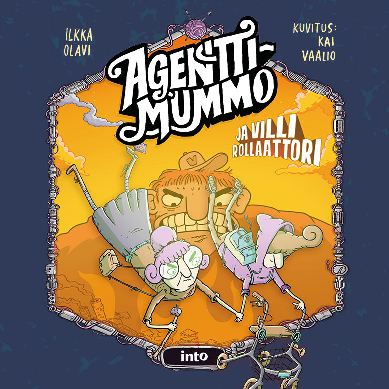 Agenttimummo ja villi rollaattori – Ljudbok