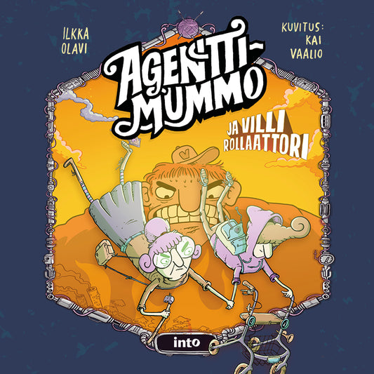 Agenttimummo ja villi rollaattori – Ljudbok