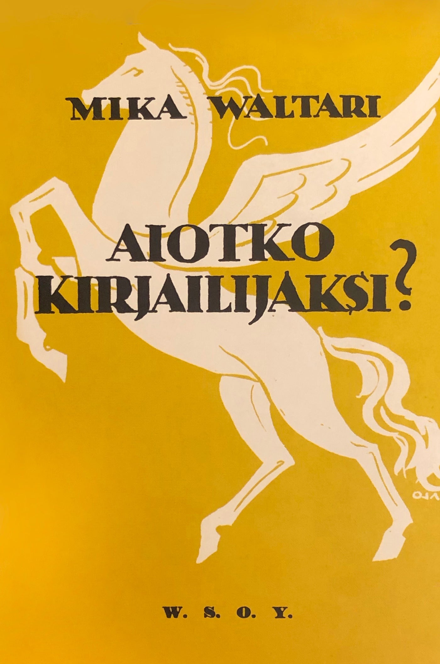 Aiotko kirjailijaksi? – E-bok