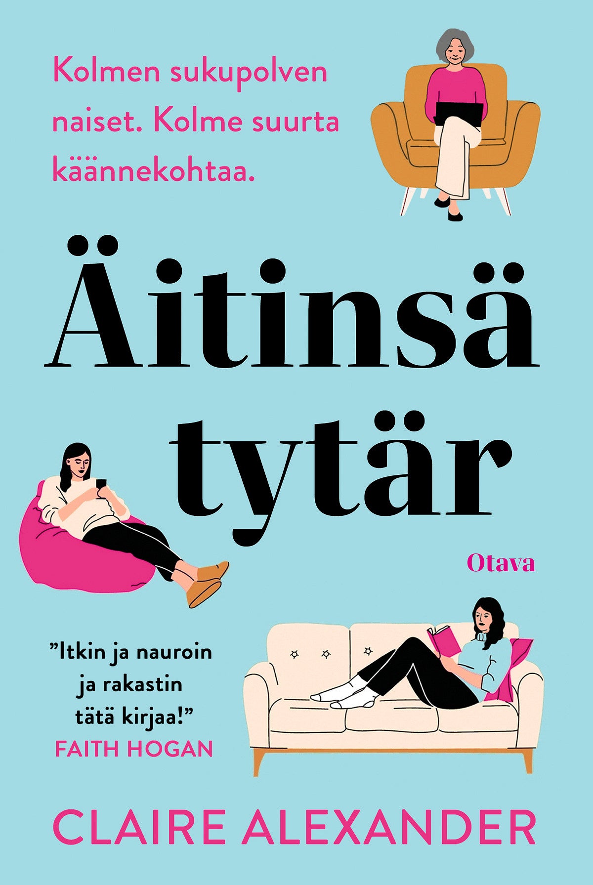 Äitinsä tytär – E-bok