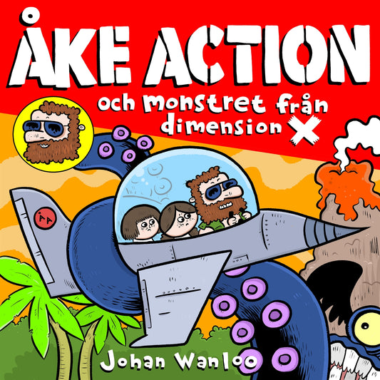 Åke action och monstret från dimension X – Ljudbok